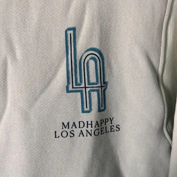 Madhappy NEW MELROSE LOS ANGELES EXCLUSIVE MINT HOODIE SZ XL - Picture 4 of 8